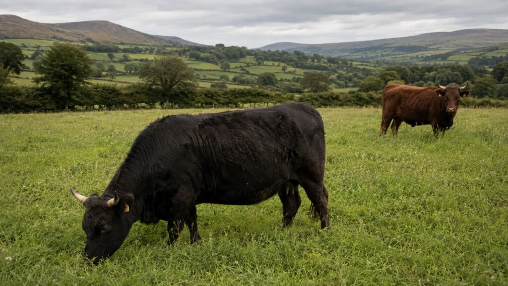 slow-grown pasture-fed beef